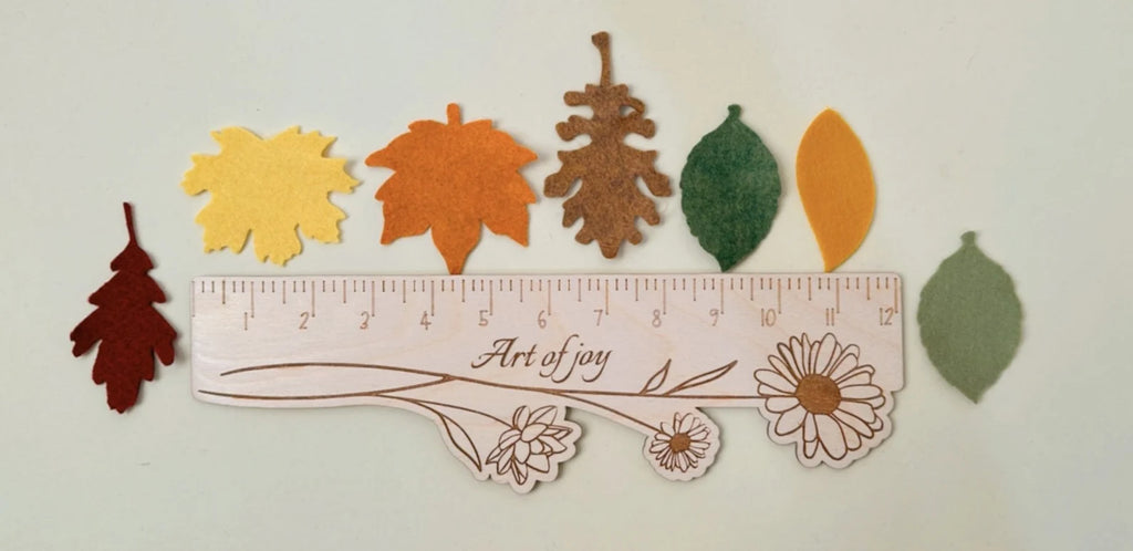 Fall Garland, Autumn Garland, Autumn Leaf, Fall Leaf, Wool Felt Leaves, Fall Decor, Thanksgiving Garland, Autumn Bunting, Halloween