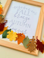 Fall Garland, Autumn Garland, Autumn Leaf, Fall Leaf, Wool Felt Leaves, Fall Decor, Thanksgiving Garland, Autumn Bunting, Halloween